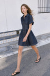 PALOMA TAILORED DENIM DRESS
