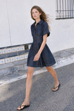 PALOMA TAILORED DENIM DRESS