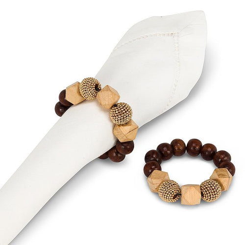 BEAD GOLD NAPKIN RING