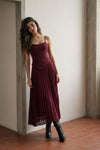 KIARA PLEATED MAXI DRESS