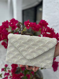 BIMINI BEADED CLUTCH BAG