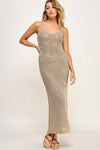 GENEVIEVE METALLIC THREAD COVER UP