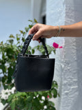 MINI SABRINA BUCKET BAG & CROSSBODY