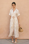 SEASHORE MAXI SHIRT DRESS