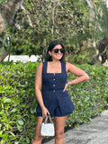 FRANCINE NAVY TAILORED SHORT