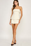 BECCA ASYMMETRIC WRAP MINI SKORT