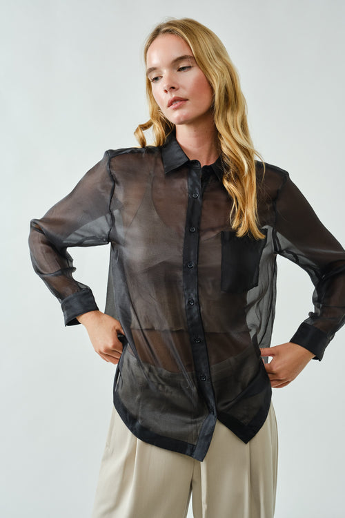 EMMA SOFT ORGANZA SHIRT