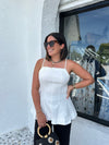 LUNA PEPLUM TOP