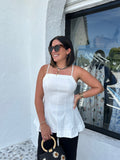 LUNA PEPLUM TOP