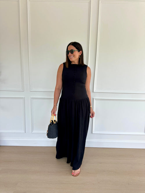BLAIR DROP WAIST MAXI DRESS