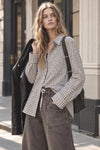 FANNY PLAID BUTTONDOWN SHIRT
