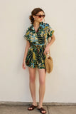 MARISOL SHORT SLEEVE ROMPER