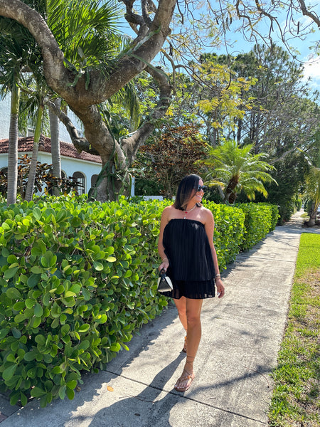 TERESA STRAPLESS ROMPER