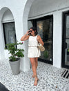 ADDY CONTRAST TRIM WRAP SKORT