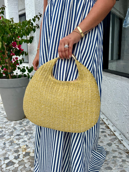 SONDRA RAFFIA BAG