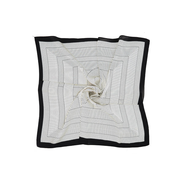 NOELL GEO PRINT SCARF
