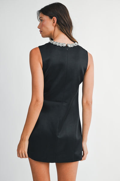 LYRA SATIN MINI DRESS