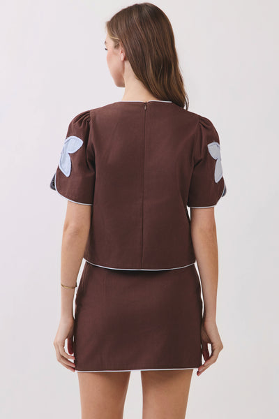 LIA FLORAL STRUCTURE TOP