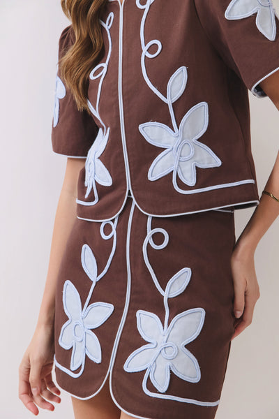 LIA FLORAL STRUCTURE TOP