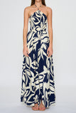 NOVA HALTER MAXI DRESS