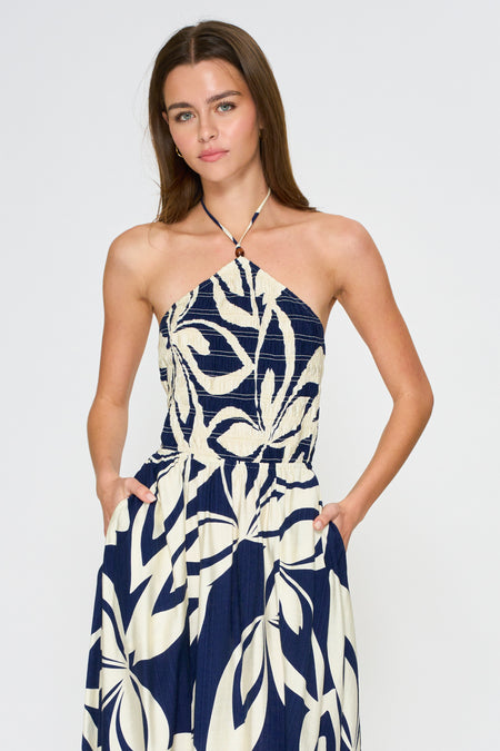 CLEMENTINE LINEN MINI DRESS