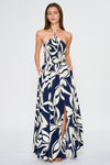 NOVA HALTER MAXI DRESS
