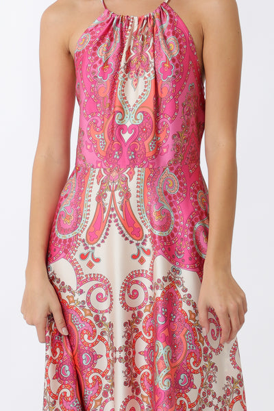 NINA HALTER MAXI DRESS