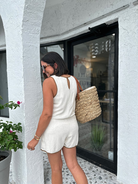 ADDY CONTRAST TRIM WRAP SKORT