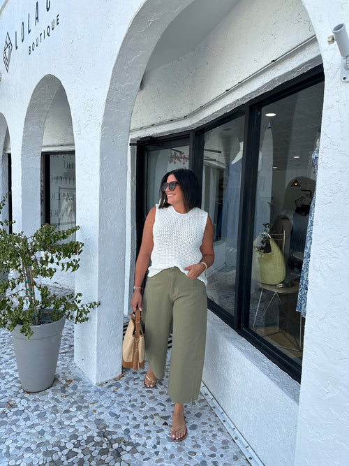 LORENA CROCHET SWEATER