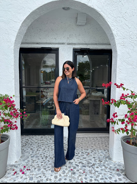 MARCELLA DENIM SHIFT DRESS