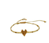 HEARTSY ROW BRACELET