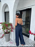 KALI OPEN BACK HALTER TOP