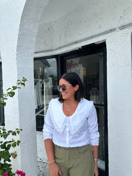 GINA VINTAGE INSPIRED BLOUSE