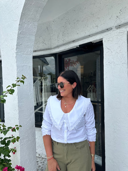 GINA VINTAGE INSPIRED BLOUSE