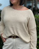 PATRICIA SOFT KHAKI PULLOVER