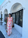 SOLA CORAL PRINT MAXI