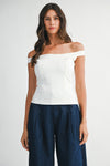 HADLEY OFF SHOULDER TOP