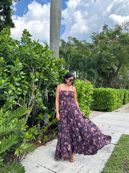 MIRABELLA FALL FLORAL MAXI