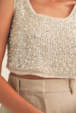 IRIS PEARL CROP TOP