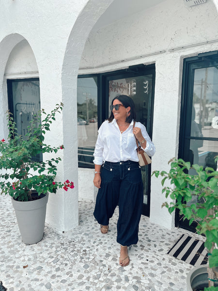 IRINA OVERIZED BASIC COTTON SHIRT