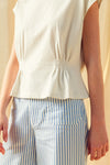AMAYA WAIST DETAIL KNIT TOP