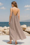 NOEL BACKLESS MAXI DRESS
