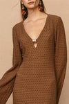 KAILANI BELL SLEEVE MAXI DRESS