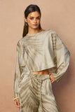 BERENICE SILKY BATWING TOP