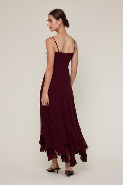 CARTER CHIFFON MAXI DRESS