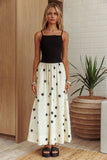ELINA MIXED POLKA DOT MAXI DRESS