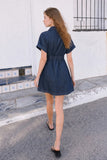 PALOMA TAILORED DENIM DRESS