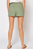 MELODY LIGHT OLIVE WRAP SKORT