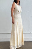 KIRSTEN LACE BOAT NECK MAXI DRESS