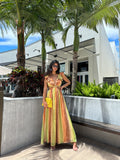 BALI DREAMS CUTOUT MAXI
